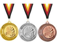 3er GROSSE Angeln Medaillen