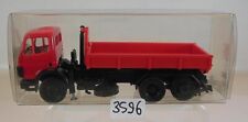 Herpa 1/87 Nr. 871000 Mercedes SK LKW Absetzkipper rot #3596