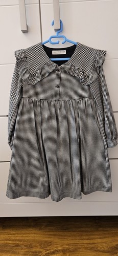 Mädchen kleid langarm 128 - kleid, gr.