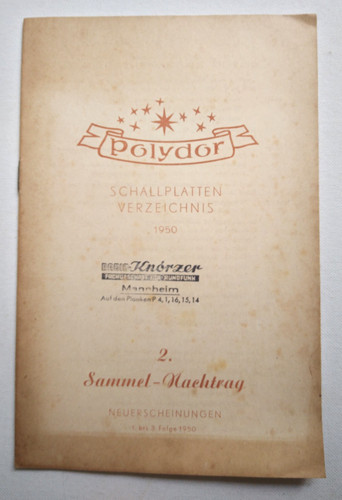 Deutsche grammophon record - deutsche, dg