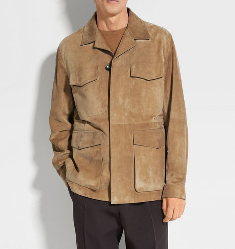 Hellbraune feldlederjacke für - hellbraune,