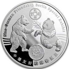 1 Unze Silber China Panda 2017