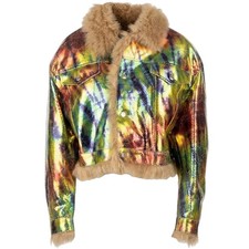 Dsquared2 damen leder parka - dsquared2,