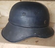 original 3-teiliger Gladiator  Luftschutz Helm Originallack Wehrmacht Stahlhelm