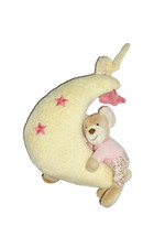 Spieluhr Maus Milly Mouse Sterntaler rosa & gelb & braun Guten Abend gute Nacht