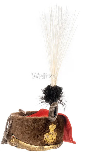 Preußen pelzmütze für einen - für,