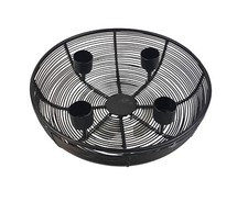 Adventskranz Metallschale