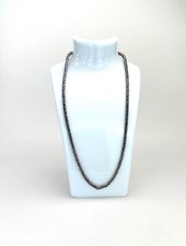 Königskette rund 925 Sterling Silber Länge 50 cm Silberkette Halskette F1G43