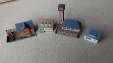 Konvolut Auhagen DDR div. Häuser H0 defekt Fehlteile Bastlerware Modellbahn