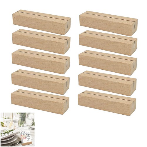 10x tischkartenhalter - 10x,