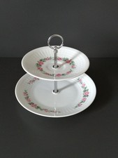 Porzellan Etagere 2 stöckig