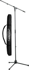 K&M 210/2 MIKROFONSTÄNDER STANDARD SET INKL. MIKROFONS STÄNDER TASCHE SCHWARZ