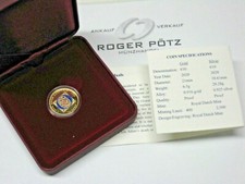 50 Euro Gold coloriert PP