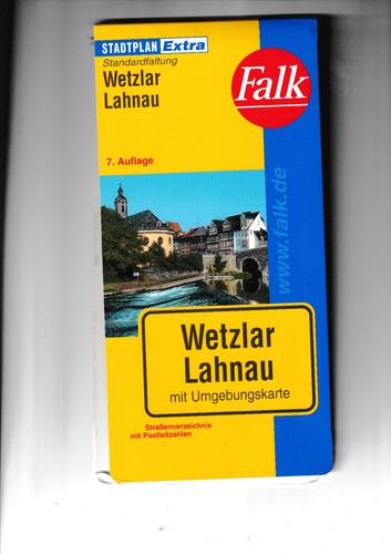 Falk stadtplan wetzlar lahnau - falk, wetzlar/lahnau