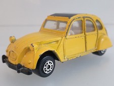 Citroen 2CV6 Ente gelb 1:55 M.C.Toys #068/2