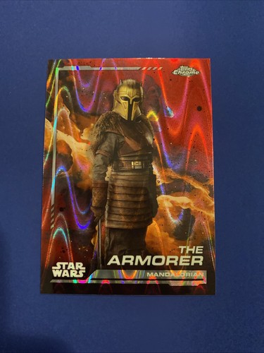 Star wars karte topps - wars, chrome
