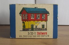 Modelleisenbahn Stellwerk "Radeburg" Größe H0