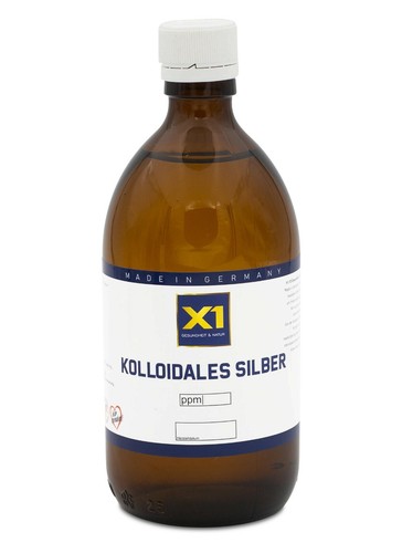 Kolloidales silberwasser - kolloidales,