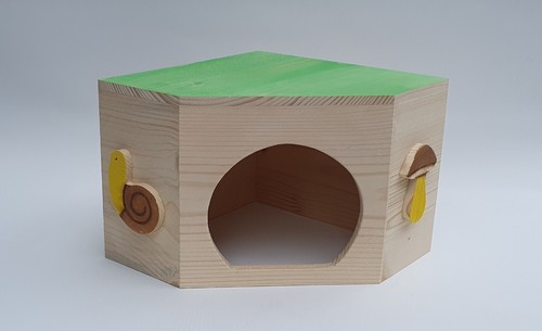 Holzhaus für nager ratte - holzhaus,