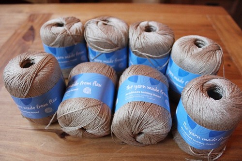 Mittelgrobes leinengarn 100 - mittelgrobes-, 100%