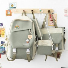 4er Set Kinder Schulrucksack Schulranzen Schultasche Federtasche Schule