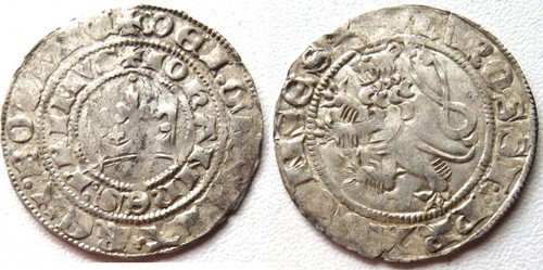 Böhmen prager groschen - böhmen, johann