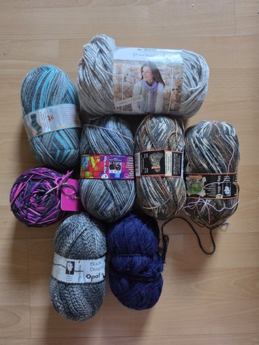 Wollpaket mix mit - mix, und