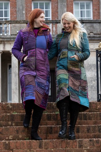 Anandi patchwork fleece - patchwork,