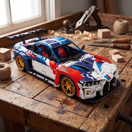 Auto bausteine moc - m4, m3