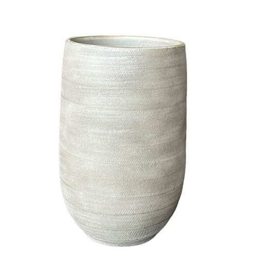 Vase nagano ivoor 30cm leicht - 30cm,