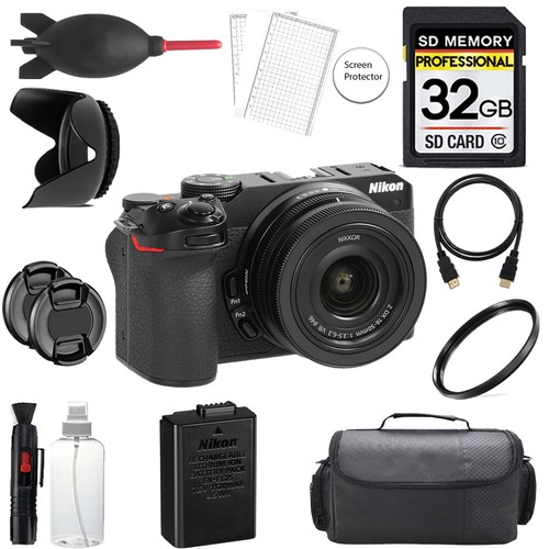Nikon z30 camera - +16-50mm, lens