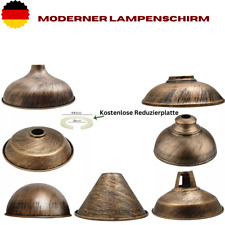 Lampenschirm metall Vintage
