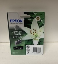 Original Epson T0599 C13T05994010 Tintenpa Light Light Black Stylus Photo R2400