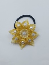 Haargummi Blume In Gelb 6×6