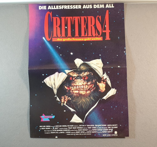 Critters teil filmposter - critters, 4