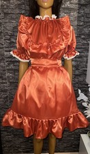 Adult Nylon Satin Kleid Baby