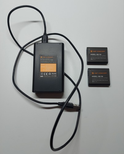 Ricoh 110 akku - 2x,