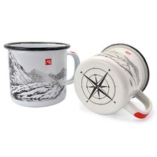 Emaille tasse outdoor - tasse,