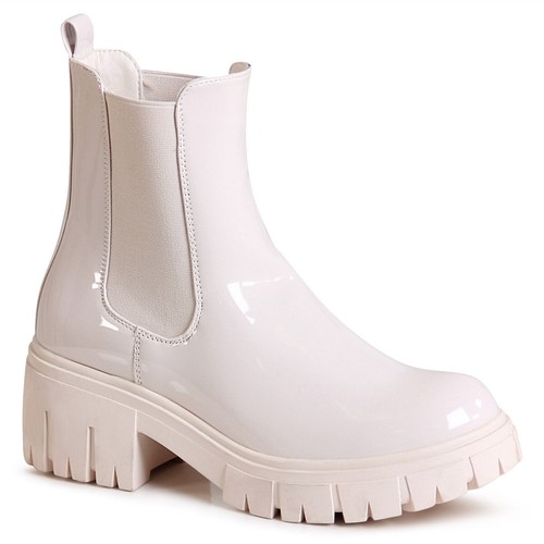 Damen plateau stiefeletten - damen,