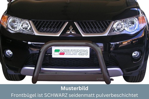 Frontbügel edelstahl schwarz - frontbügel,