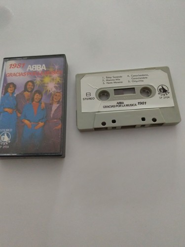 Abba musikkassette gracias - musikkassette, mc