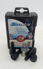 Sicustar Felgenschloss Schwarz