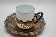 Antike Jugendstil Moccatasse