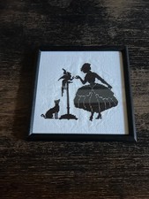 Stickbild inkl. Rahmen