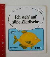 Aufkleber/Sticker Tetra Ich steh' auf süße Zierfische Zitronen-Salmler 110217114