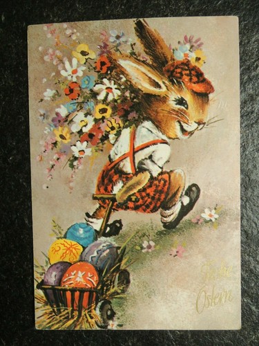 Alte ostern osterhasen - ak, ,