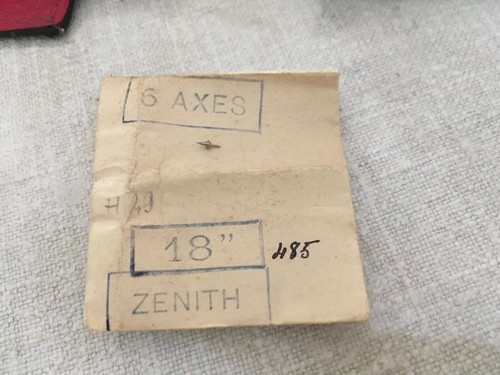 Zenith 485 axe - ‘’,
