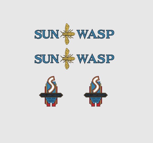 Sonnenwespe aufkleber - sonnenwespe,