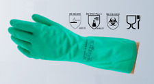 SolidSafety Clean Protect Nitril-Gummihandschuhe Haushaltshandschuhe Grün Dick