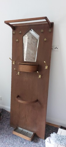 Antike garderobe eiche geölt - garderobe,